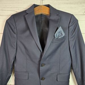 Lauren Ralph Lauren Black Label 2-Button Size 12R Navy Blazer Boys Designer
